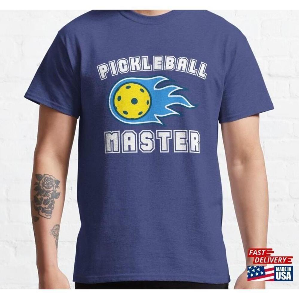 Pickleball Master Blue T-Shirt